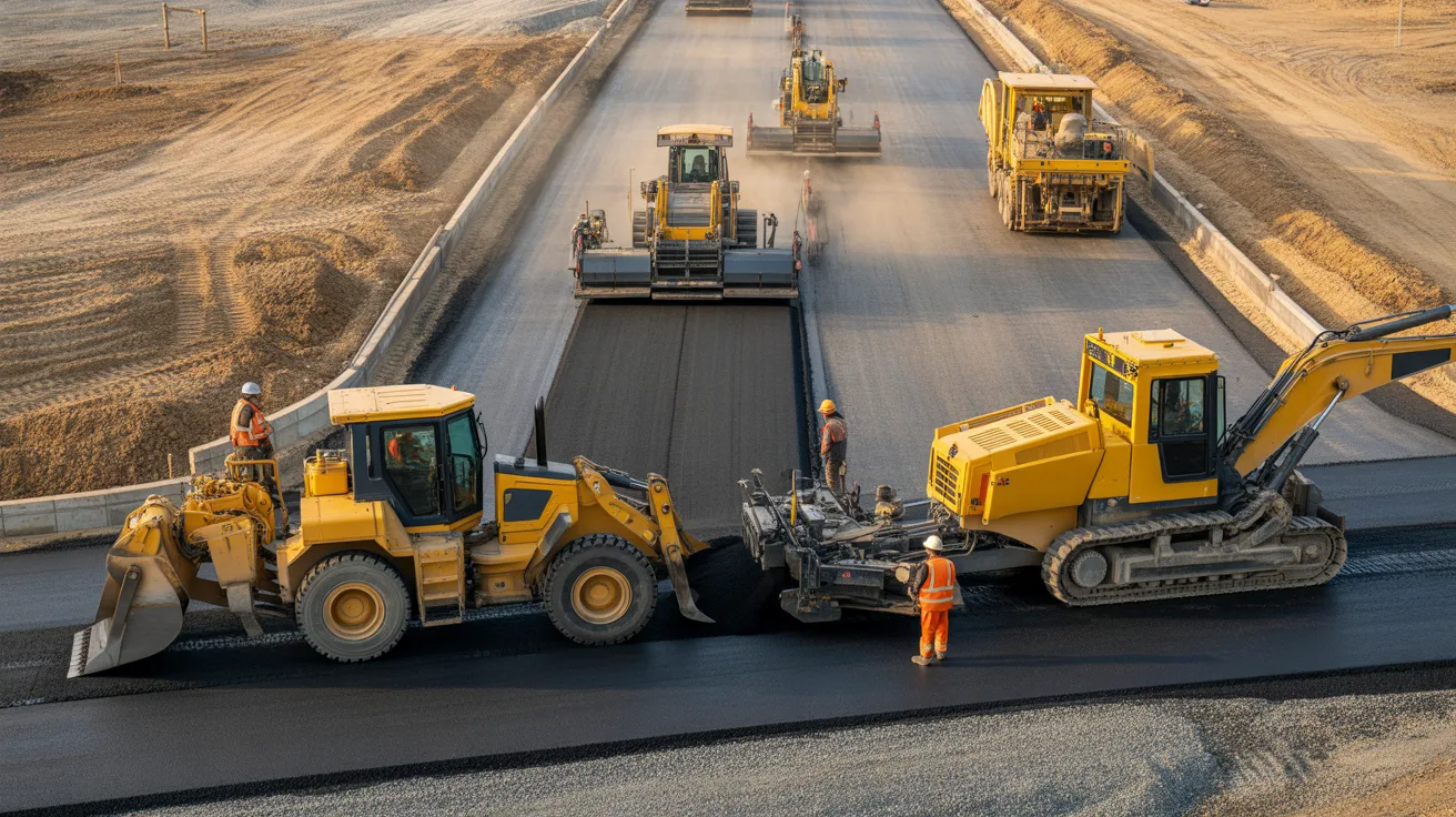 Infrastructure road site